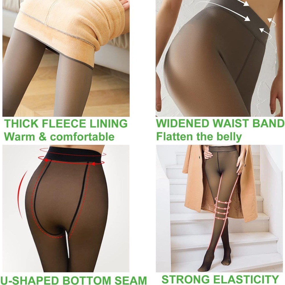 Warm Fleece Lined Leggings